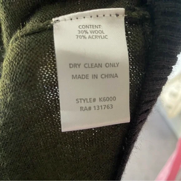 The Knitted Dove Who's Who Owl Wool Blend Sweater Cardigan Artsy Teacher Sz L - Picture 10 of 10